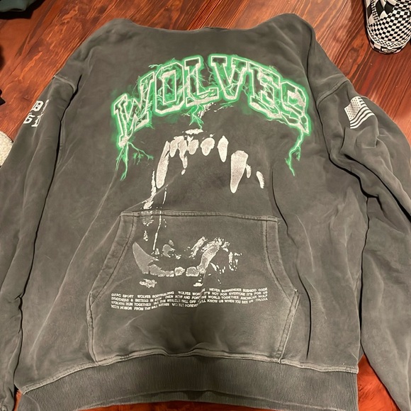 Darc Sport Gray Wolves Hoodie - Picture 1 of 3